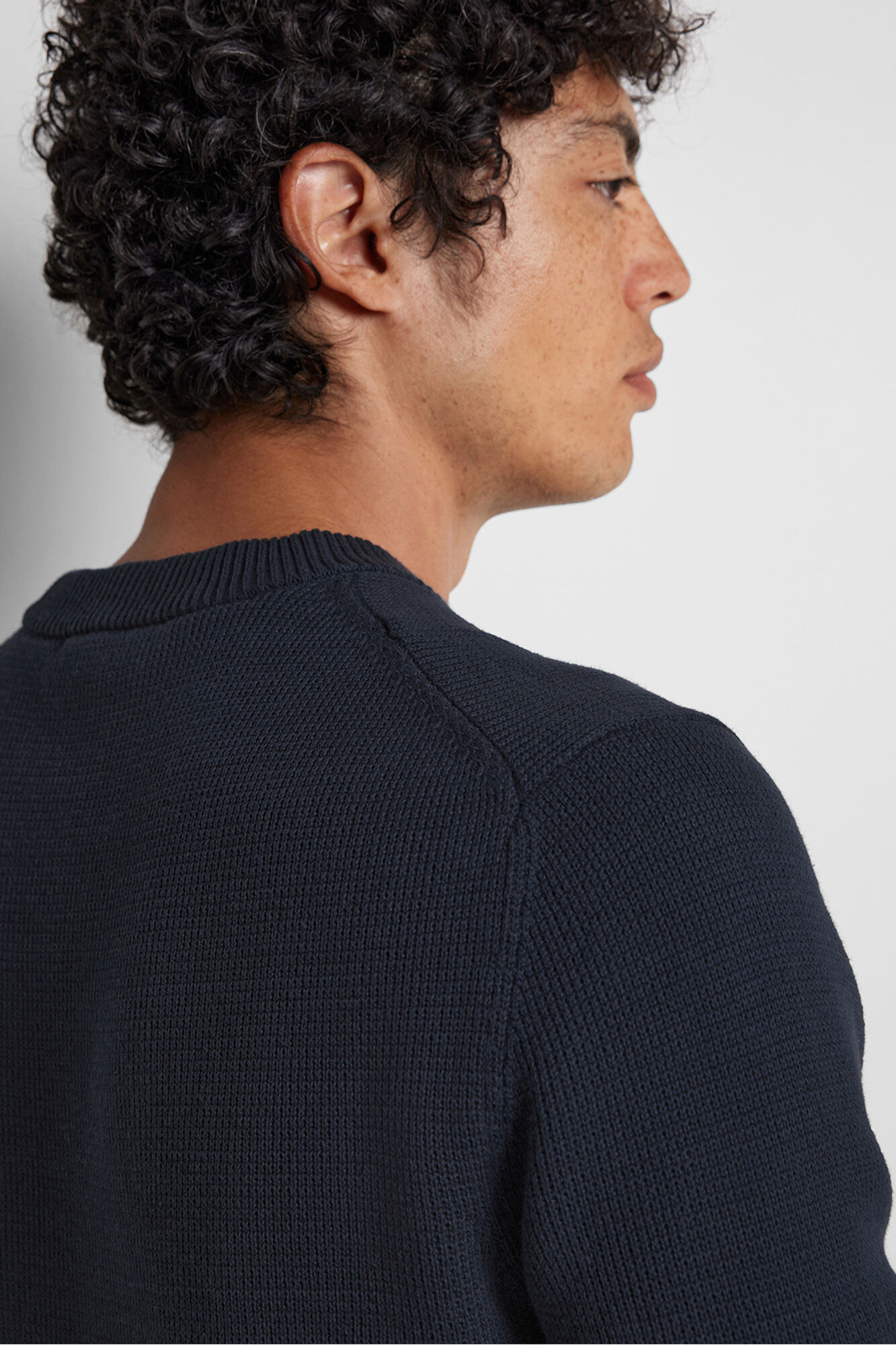 Selected Jersey estructura 100% algod&oacute;n org&aacute;nico. Negro