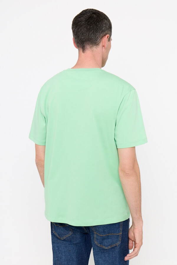 Cortefiel Sorolla graphic T-shirt Green
