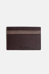 Silbon Leather card holder Multicolour