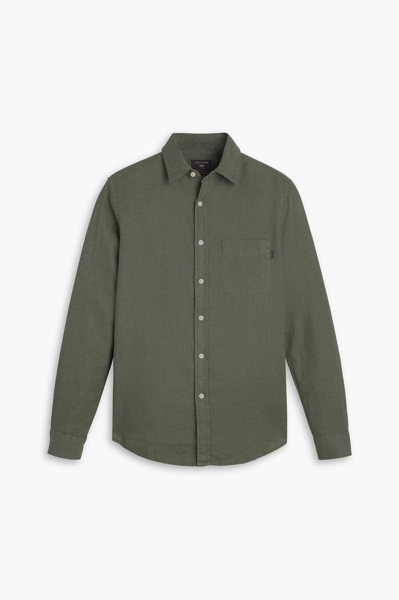 Dockers Camisa de popeline Verde