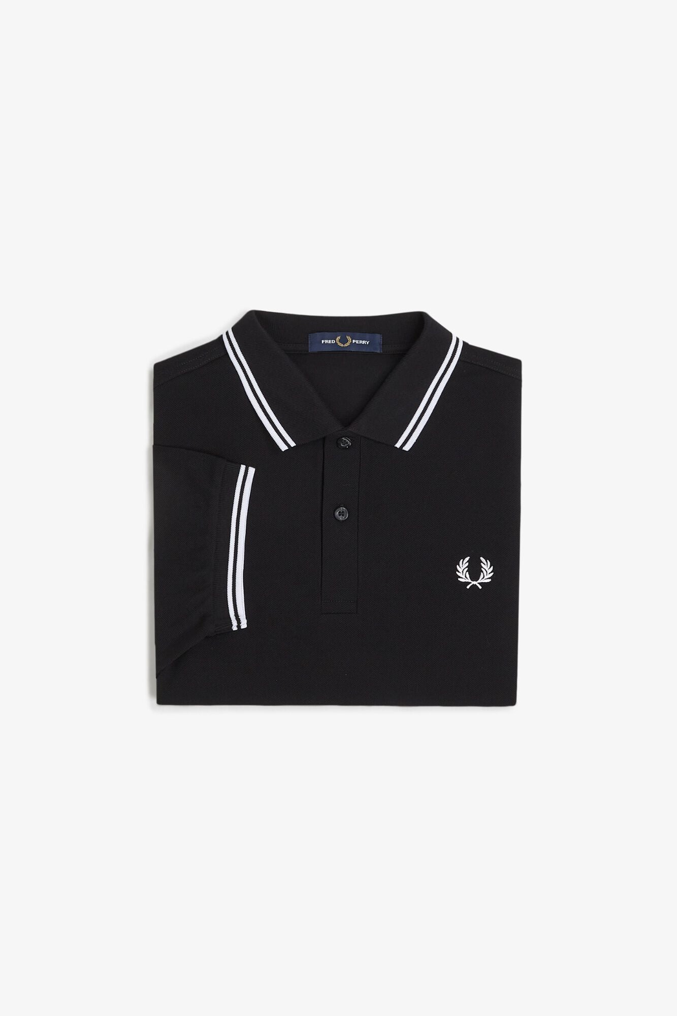 Fred Perry Twin Tipped Fred Perry Shirt Preto