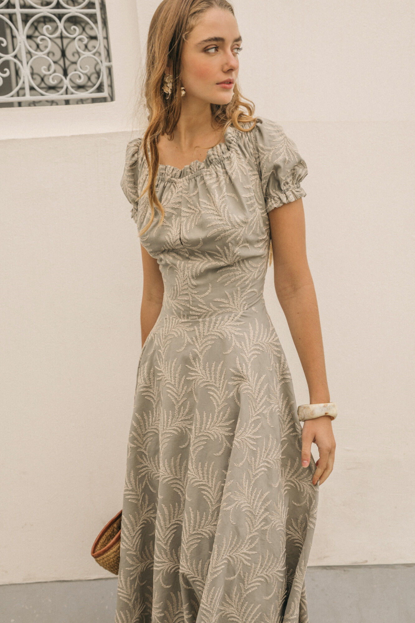 Cherubina Vestido Aurora Verde