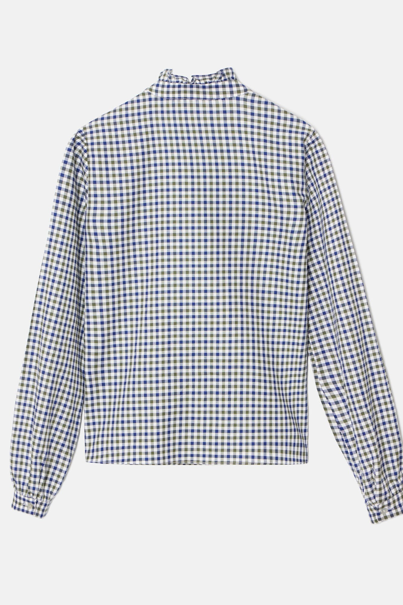 Silbon Blusa jacquard xadrez Multicolorido