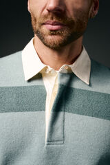 OOTO Jersey rugby cuello polo Turquesa