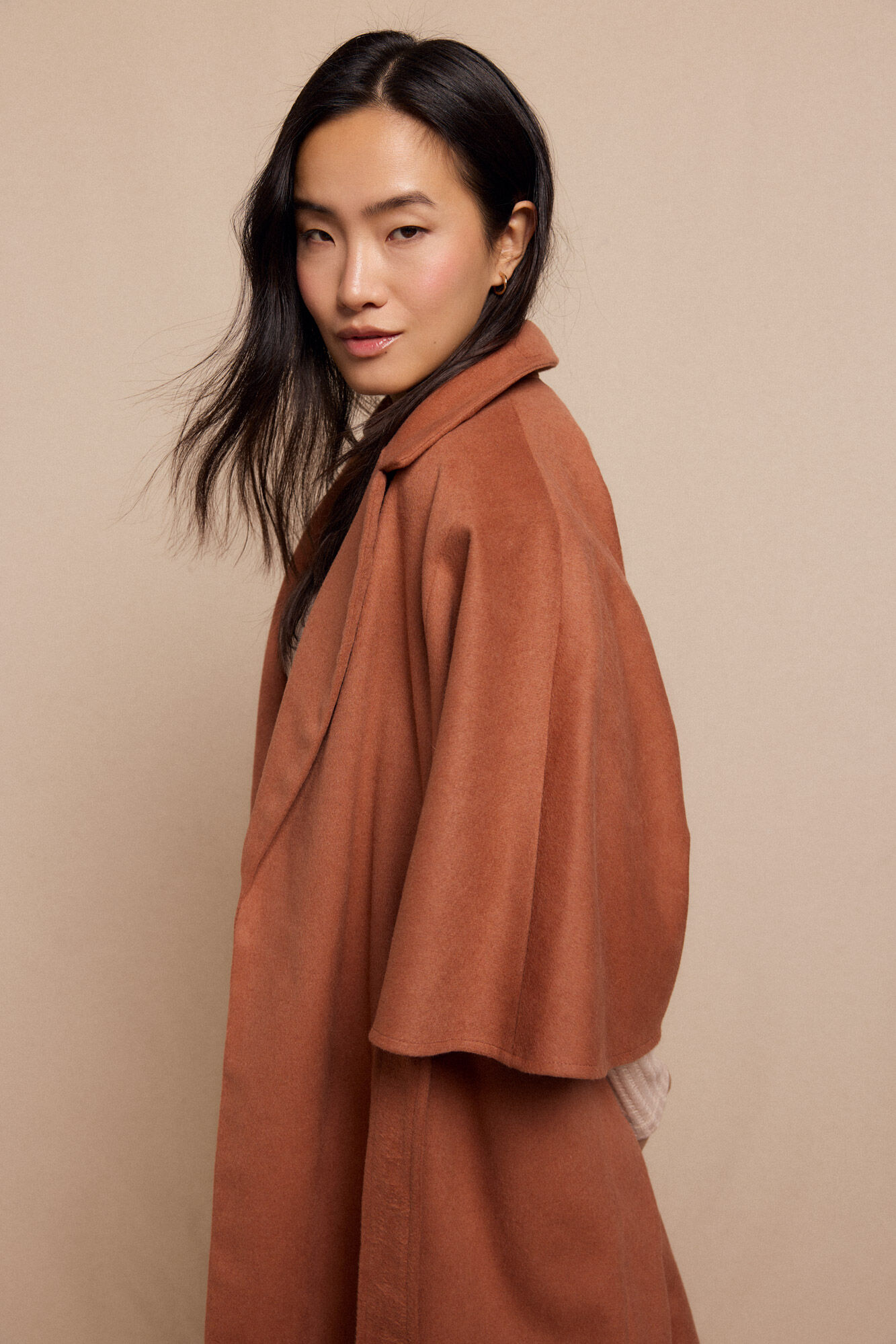 Slowlove Abrigo capa Naranja