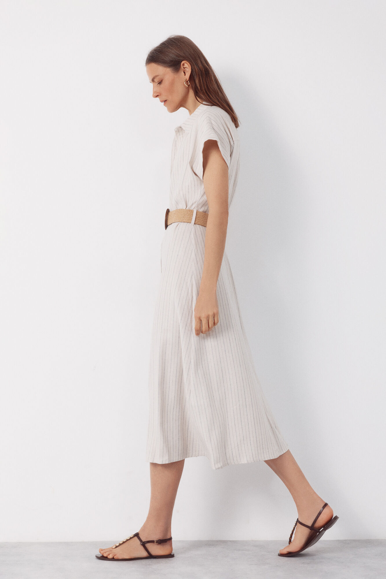 Cortefiel Linen dress