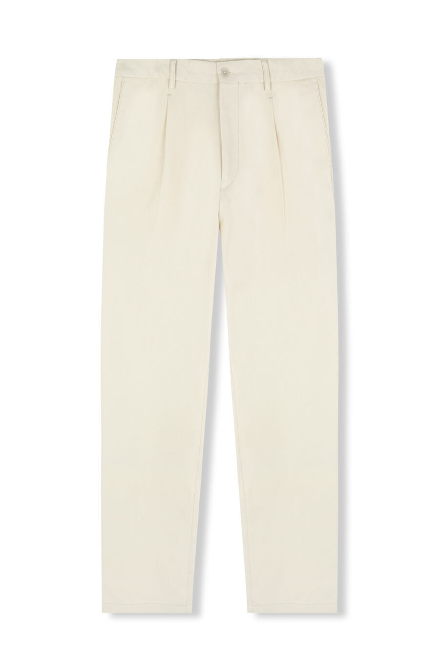 OOTO Cal&ccedil;as chino pin&ccedil;as Ecru