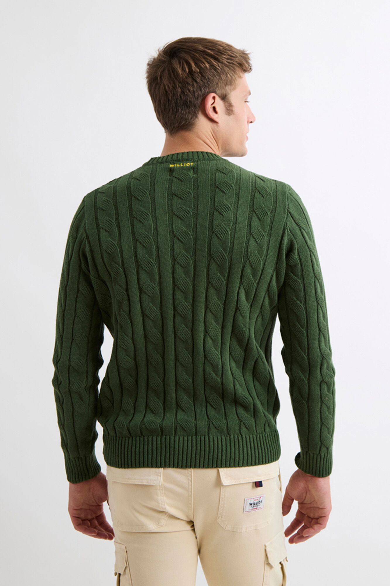 Williot Camisola tran&ccedil;ado Verde