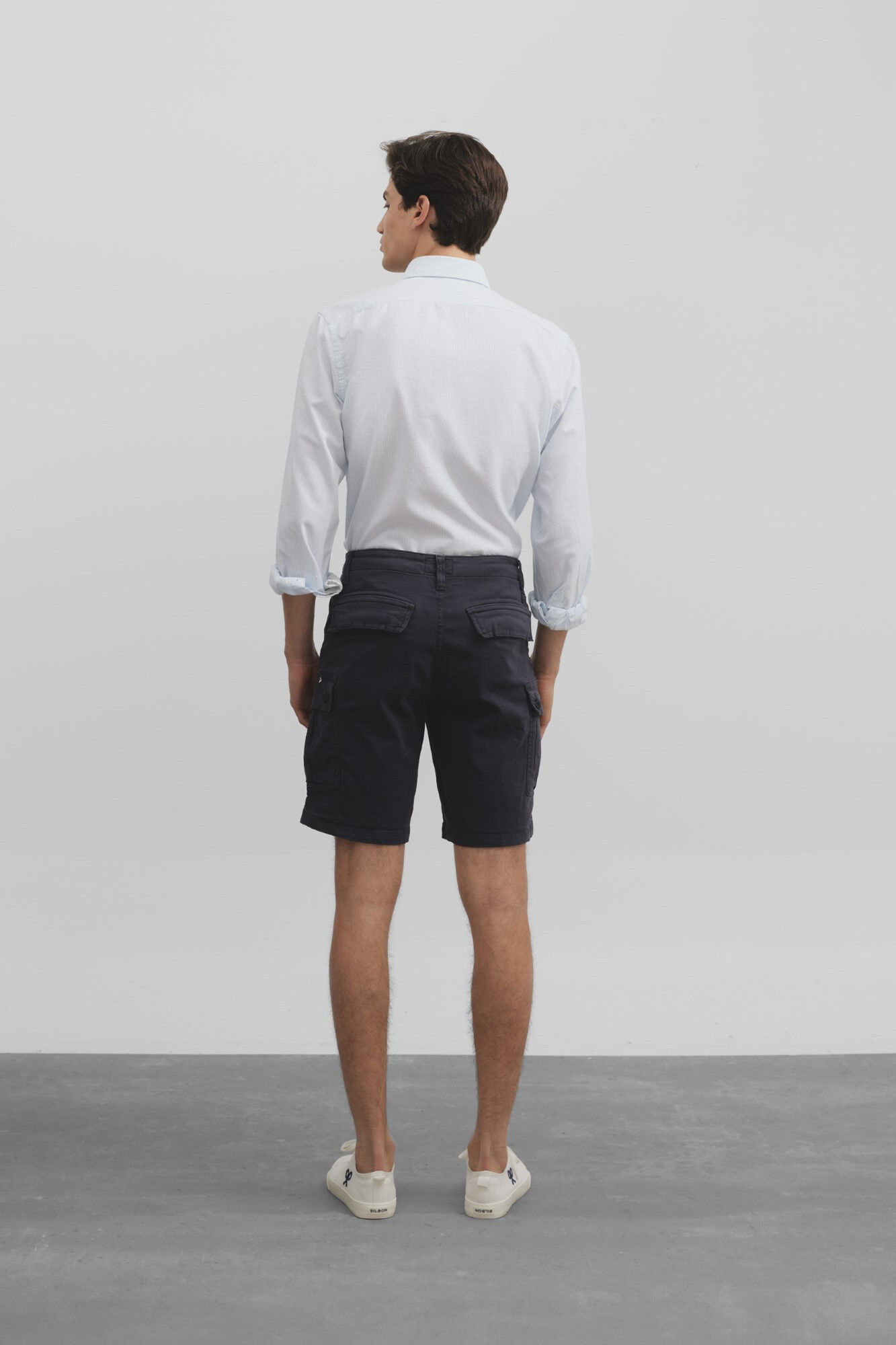 Silbon Bermuda cargo silbon Azul marino