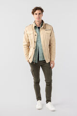 Williot Cazadora Sahariana Con Parches Beige