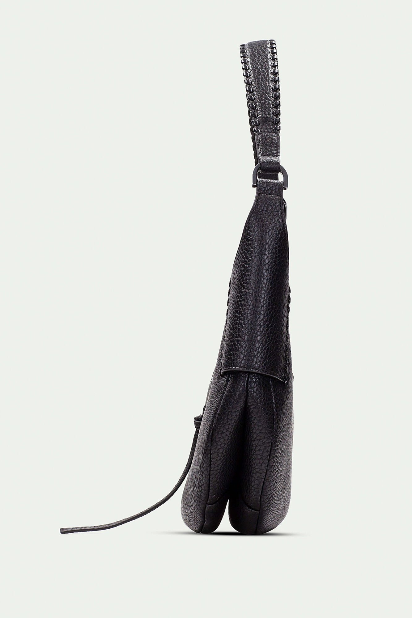 Hispanitas Bolsa hobo arredondada com fecho magn&eacute;tico Preto