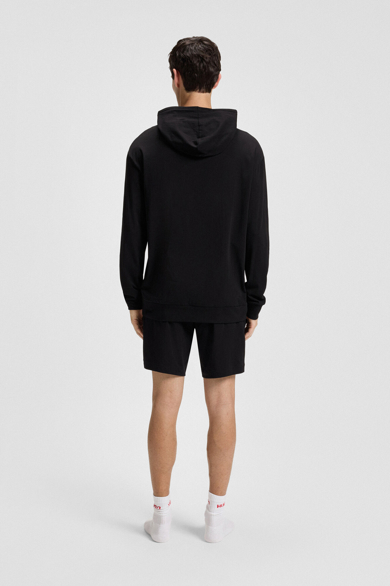 HUGO Cal&ccedil;a algod&atilde;o Preto