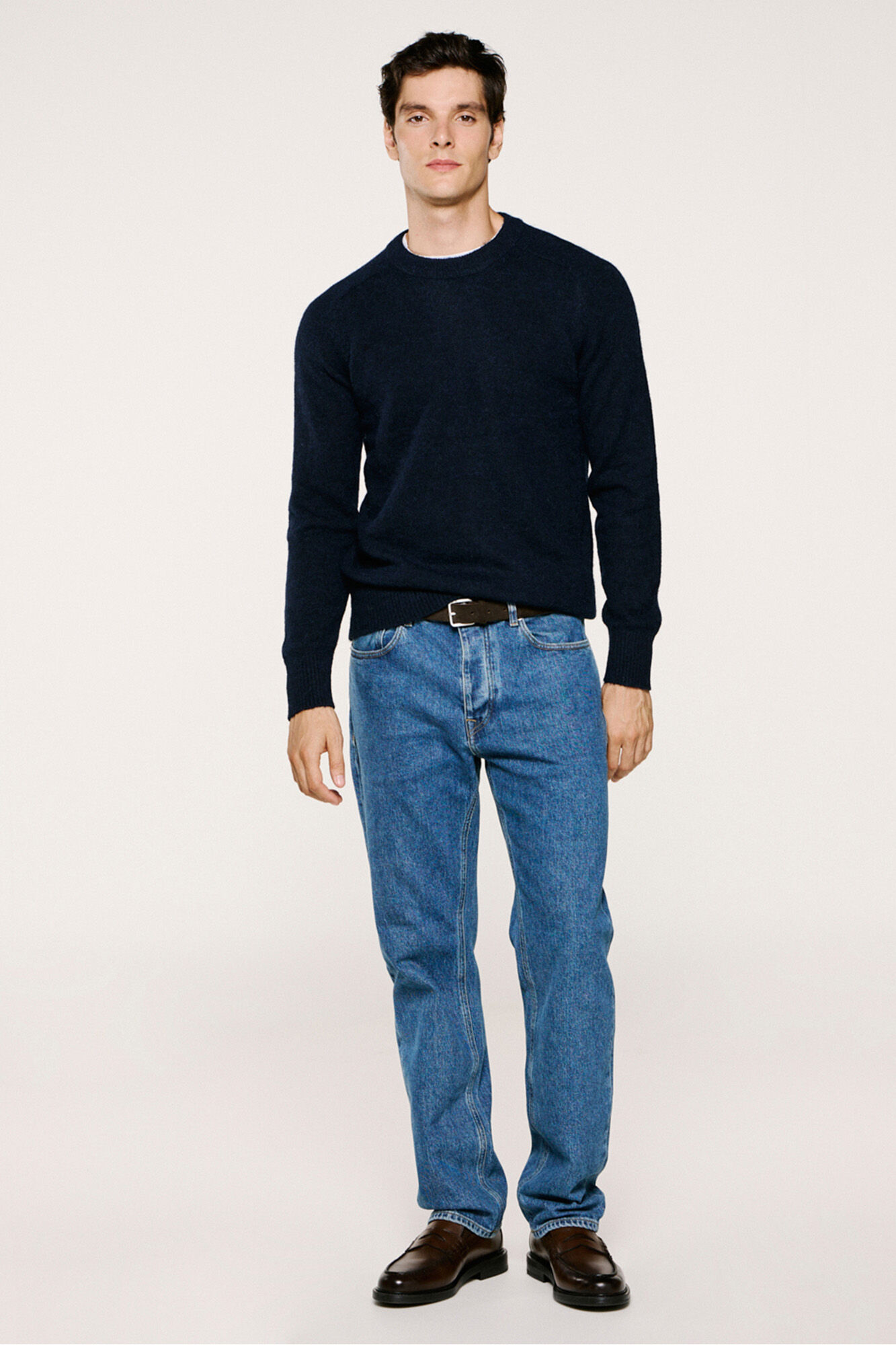 Selected Camisola de l&atilde; e alpaca 