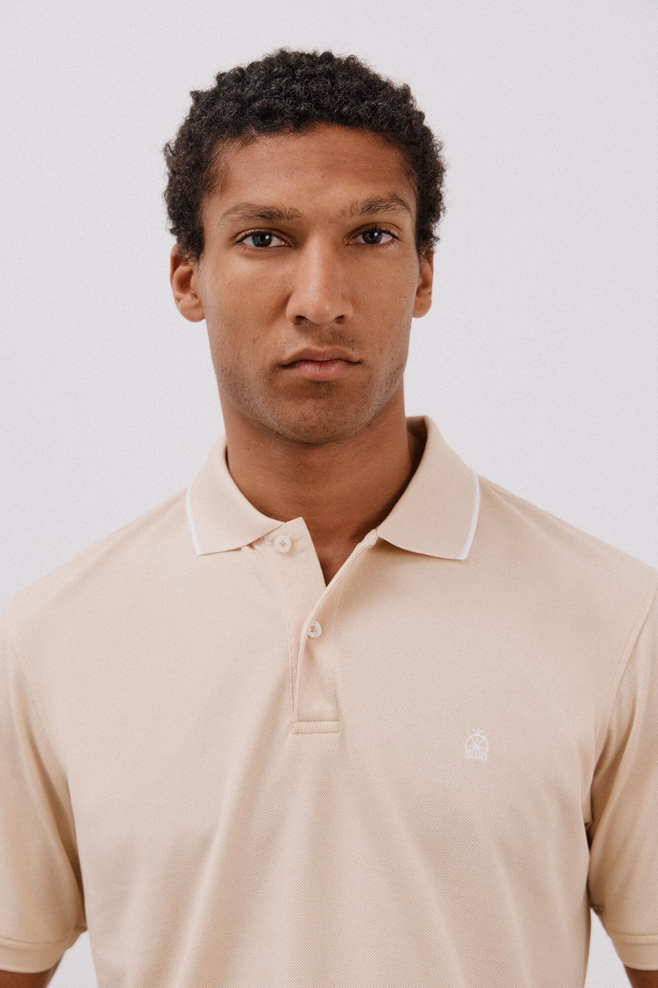 Cortefiel Coolmax&reg; polo  Beige