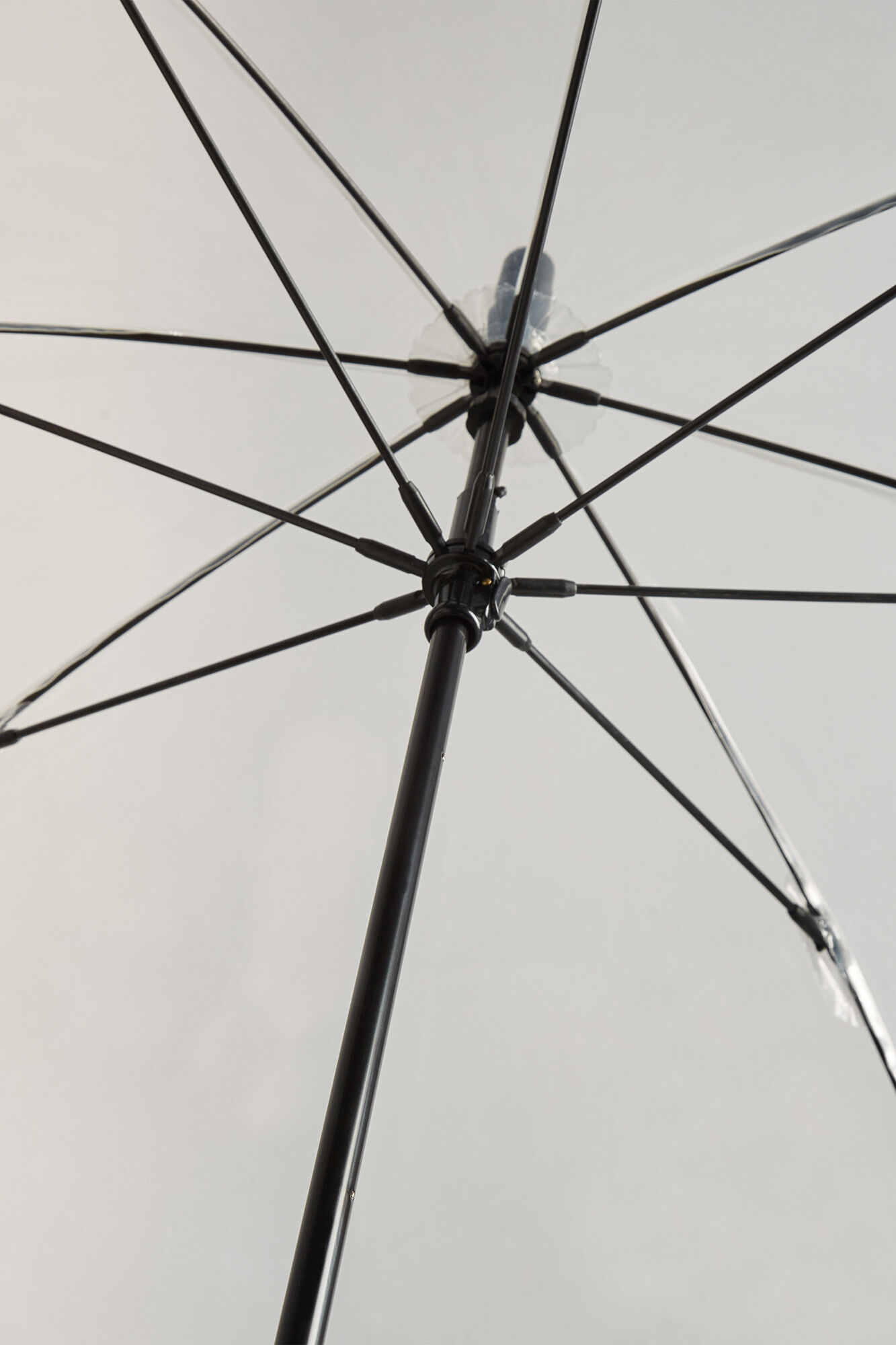 Hunter Paraguas orig weld moust bubb Negro