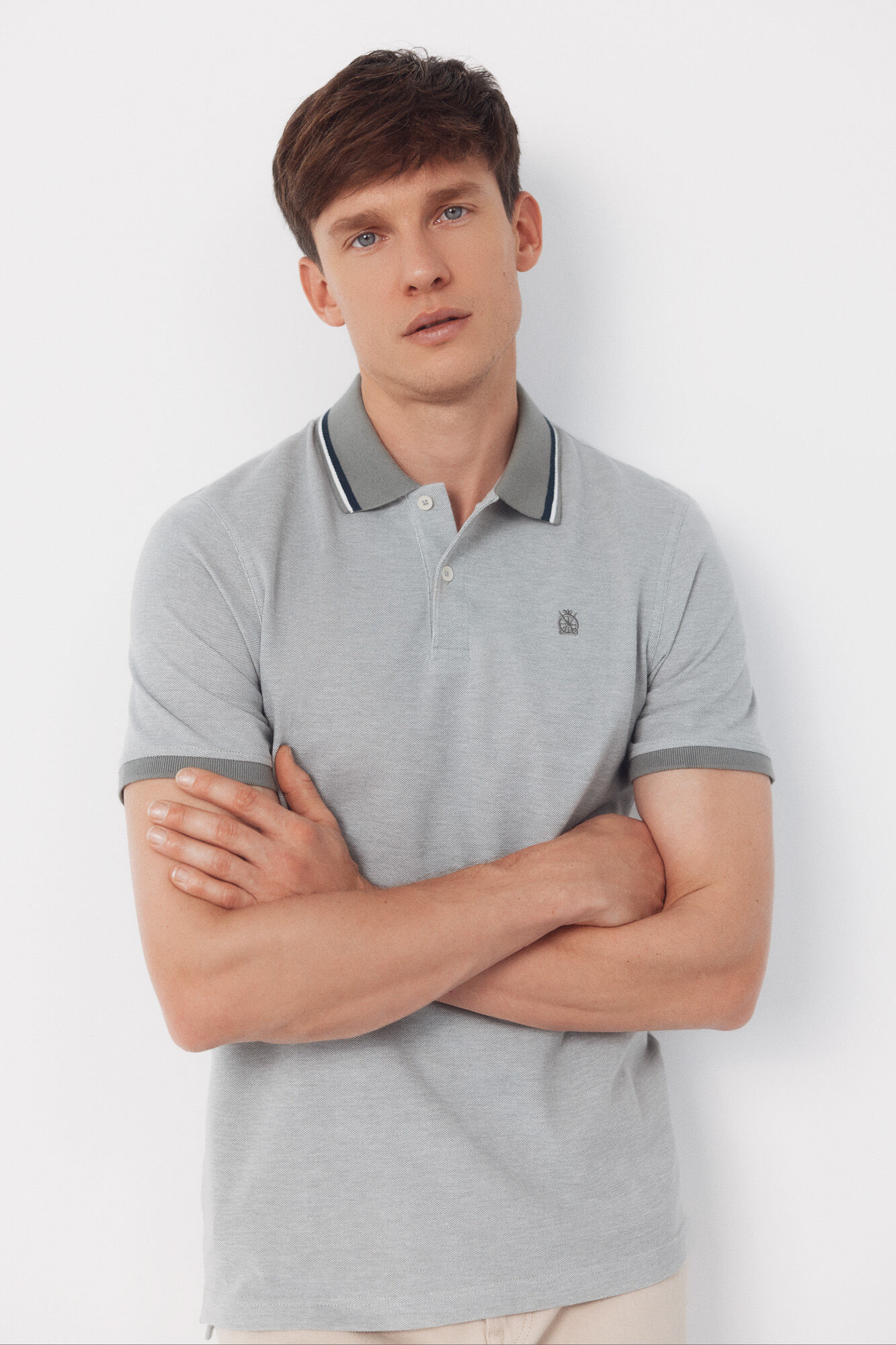 Cortefiel Oxford polo shirt