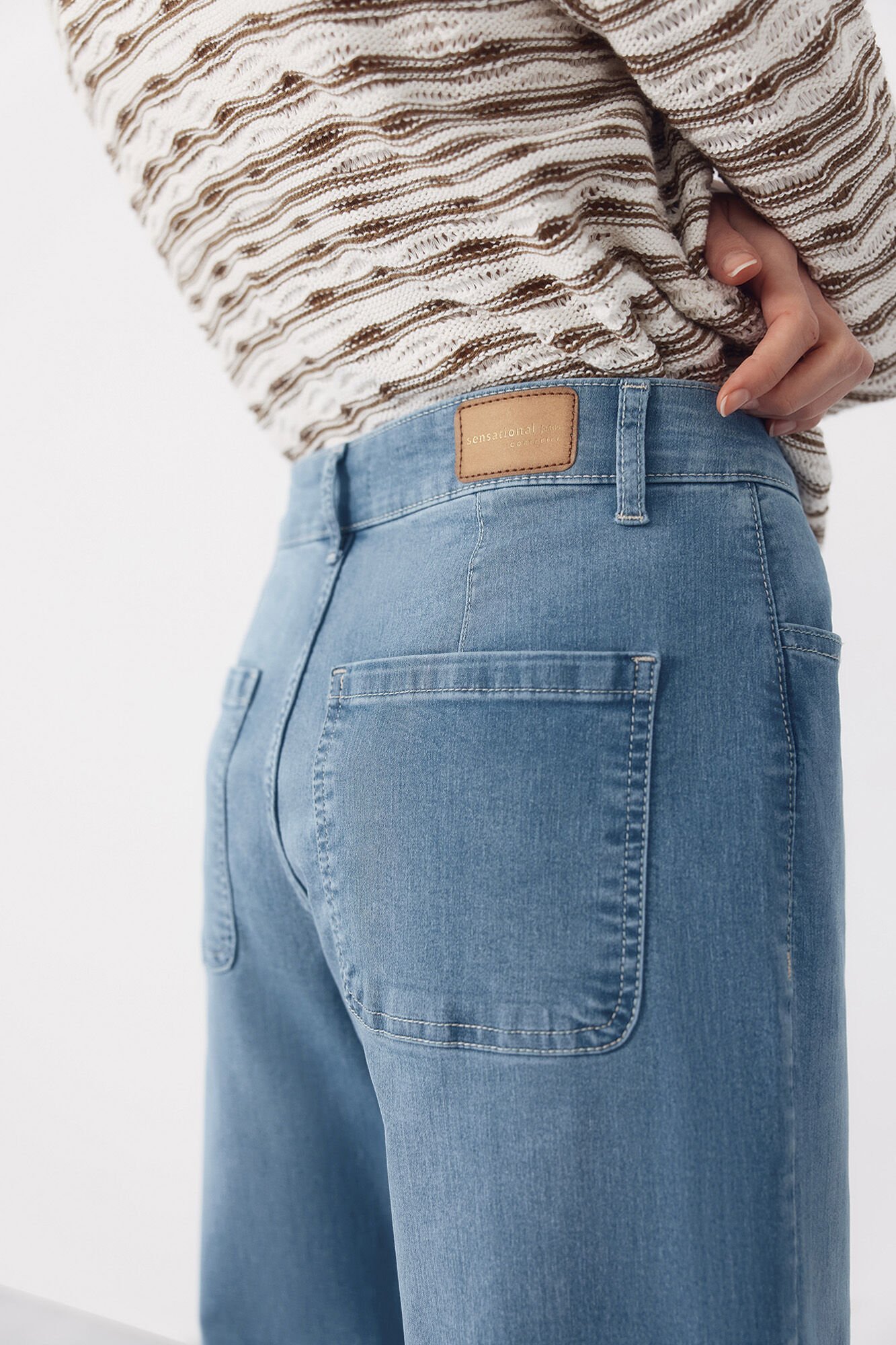 Cortefiel Jeans Sensational Marine Blue