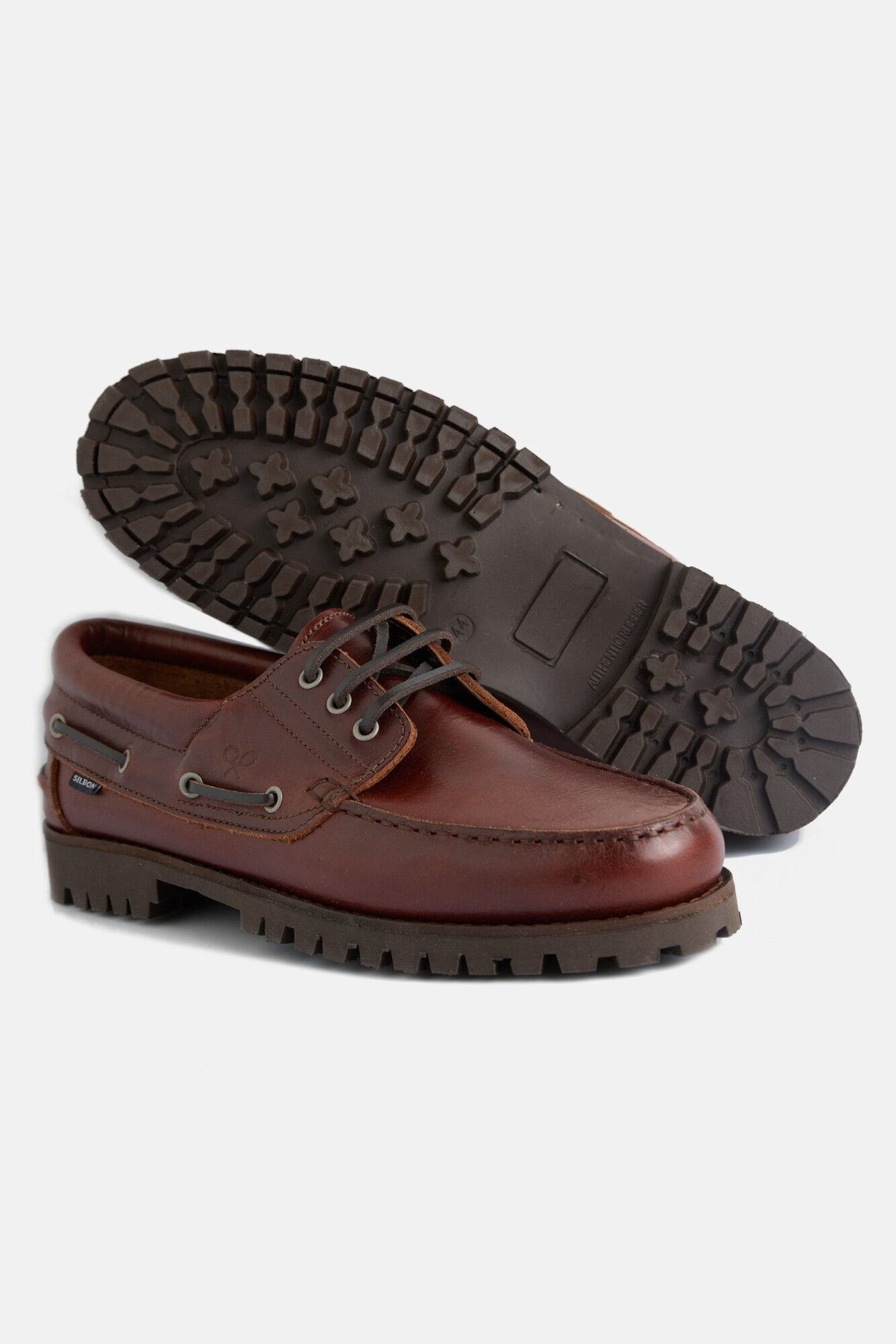 Silbon sapato n&aacute;utico cl&aacute;ssico Castanho