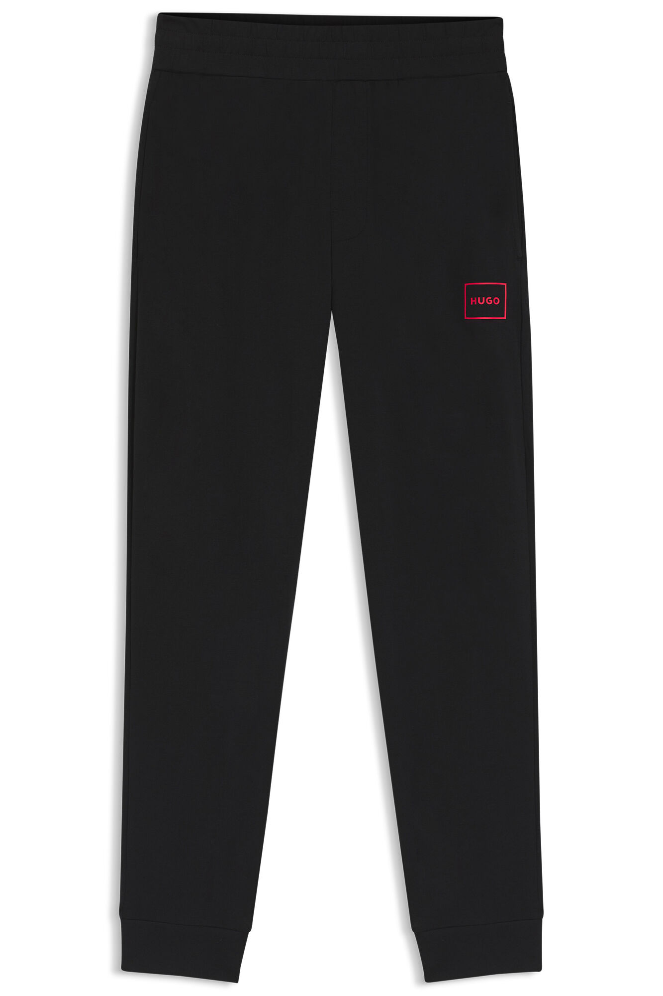 HUGO Cal&ccedil;a algod&atilde;o Preto