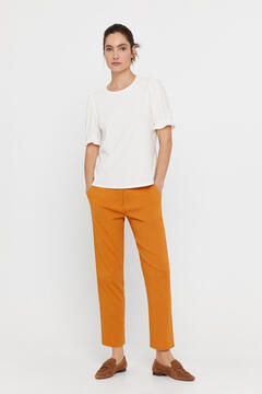 Cortefiel Skinny trousers Orange