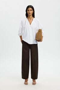 Selected Blusa manga 3/4 em linho