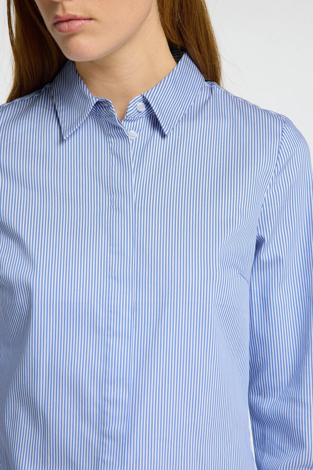 Selected Camisa Slim Fit confeccionada em algod&atilde;o org&acirc;nico