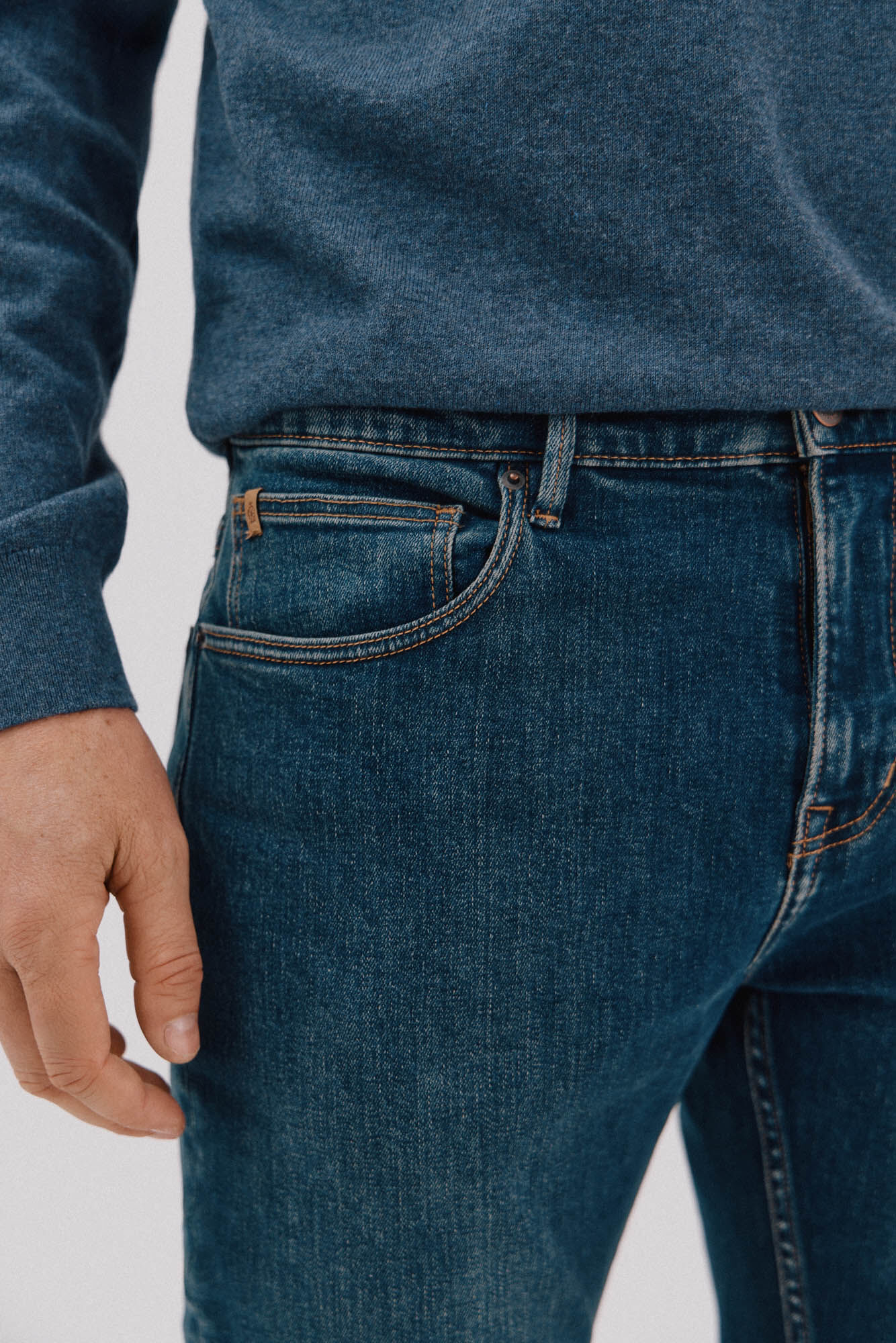 Cortefiel Pantal&oacute;n vaquero slim fit Azul