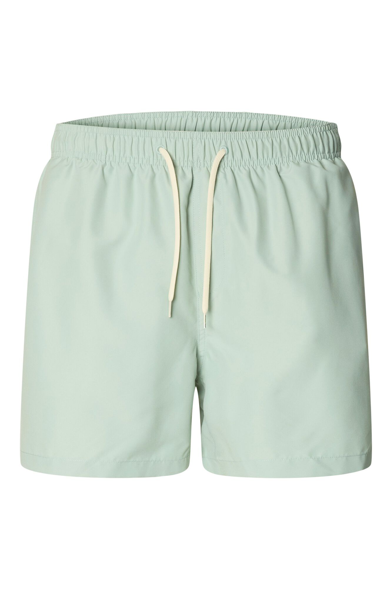 Selected Fato de banho liso Verde