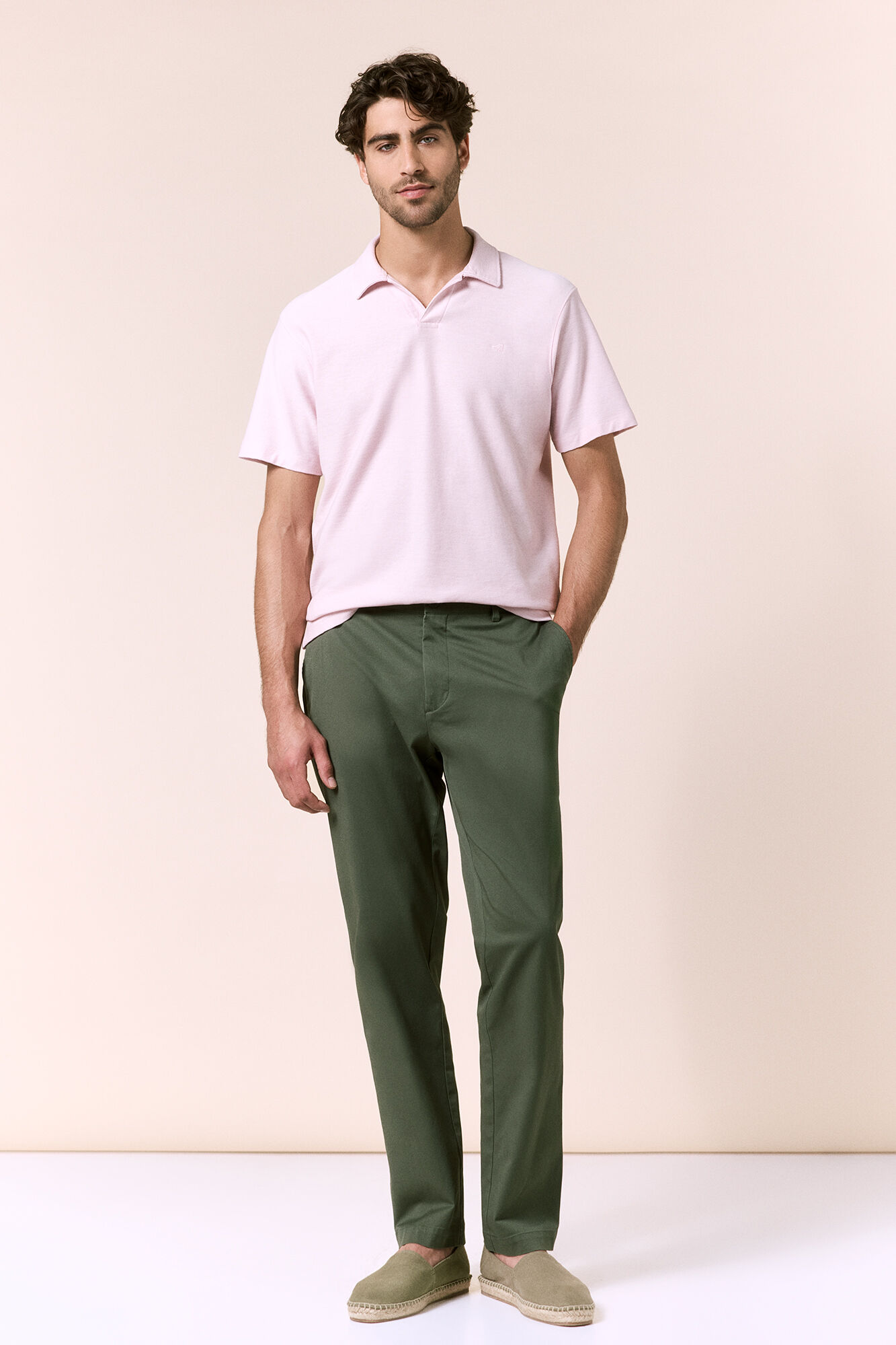 OOTO Polo piqu&eacute; cuello en V