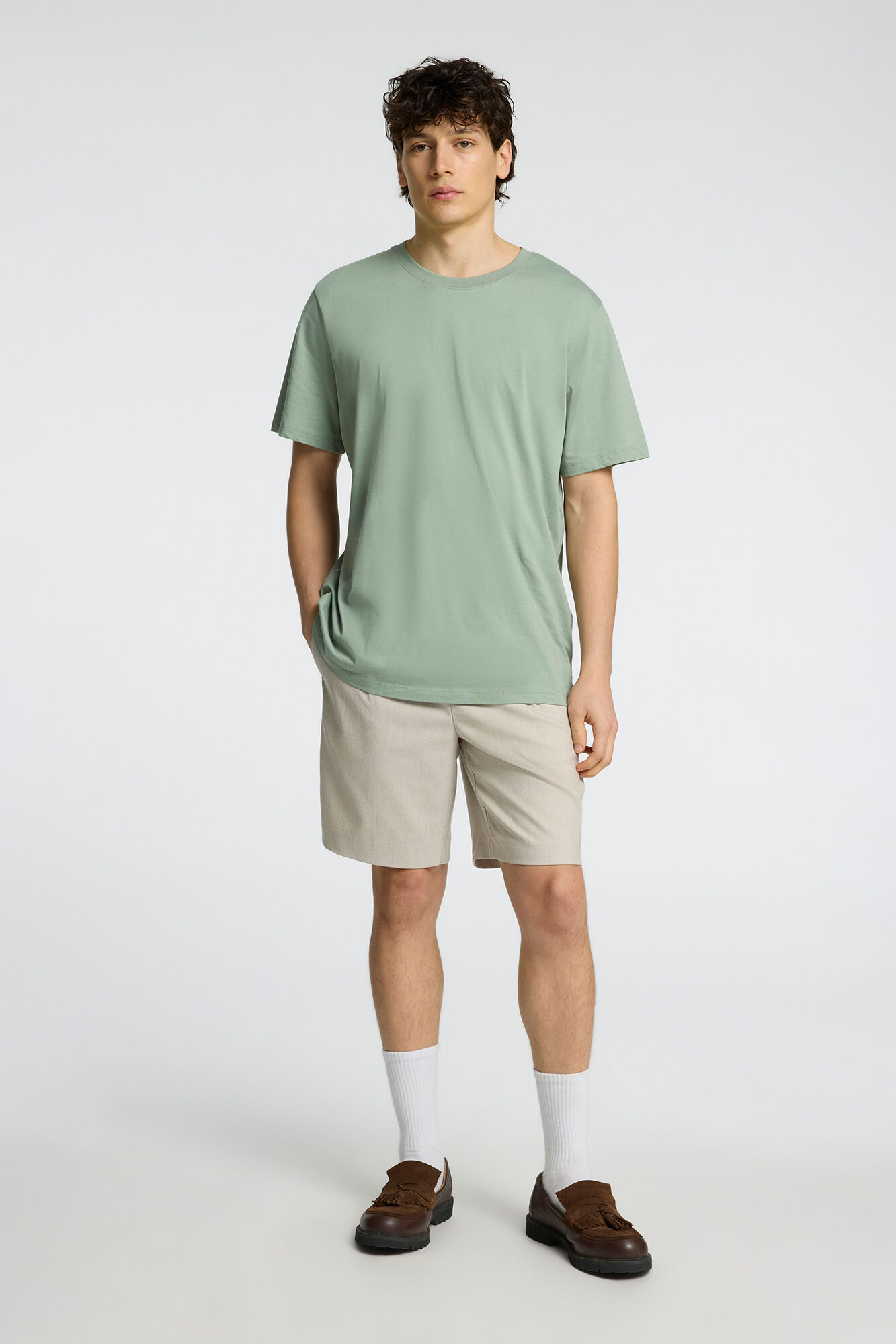 Selected Bermuda Relaxed Fit Cinzento