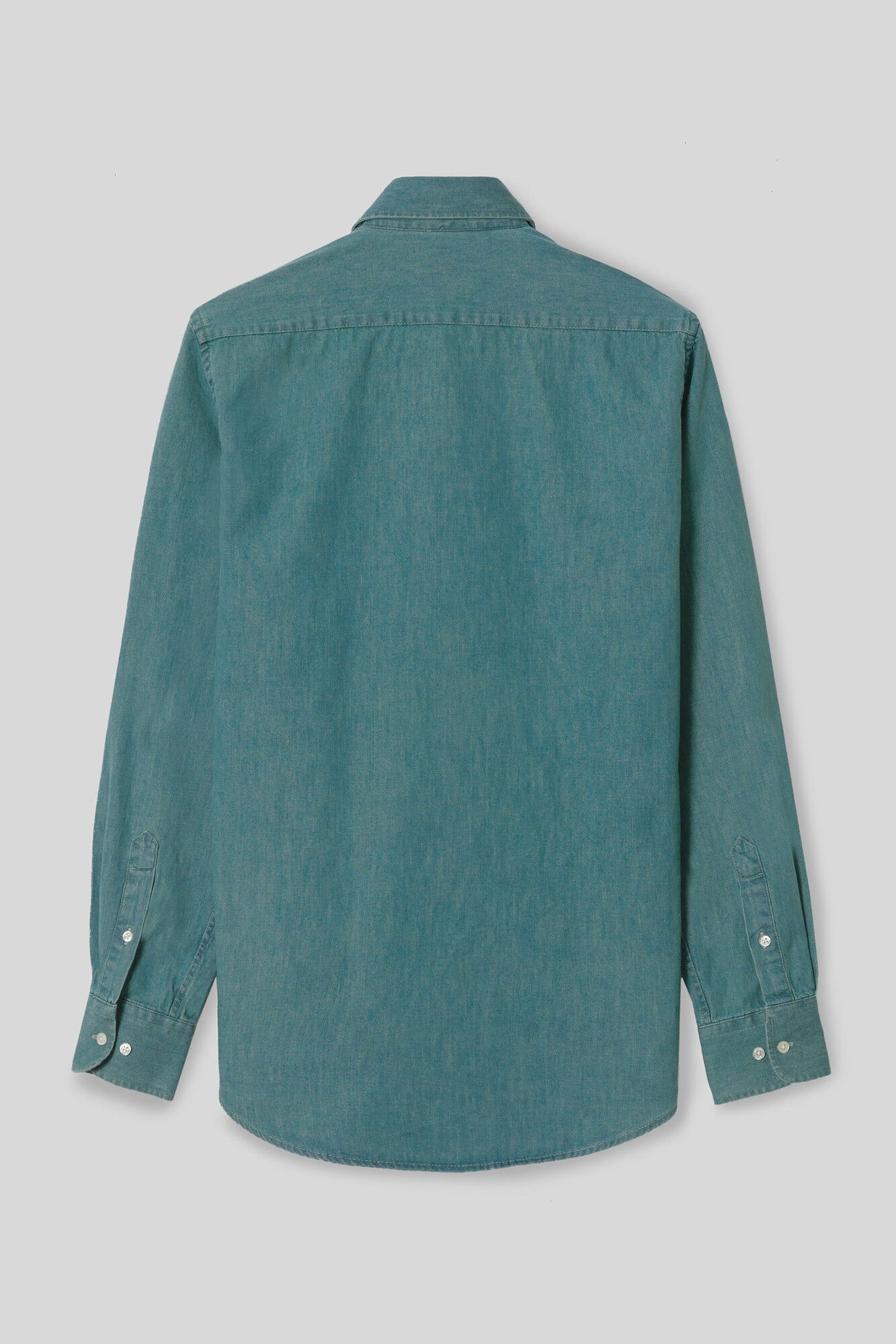 Silbon Camisa sport vaquera azul claro regular fit Azul