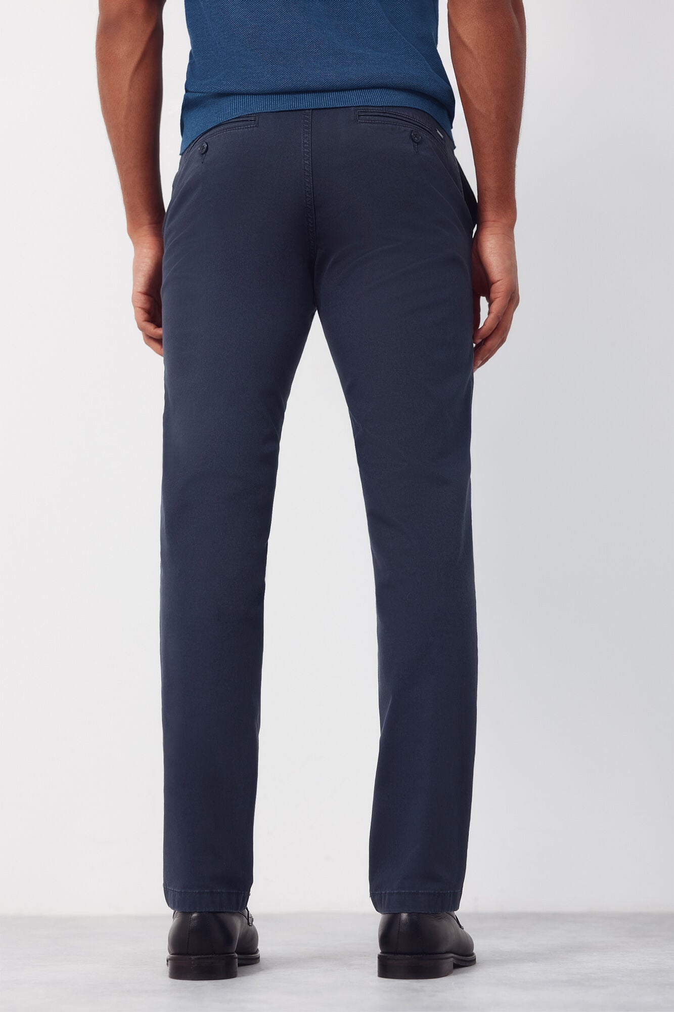 Cortefiel Slim fit chinos Navy