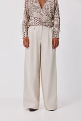 Cortefiel Tailored jeans Ivory