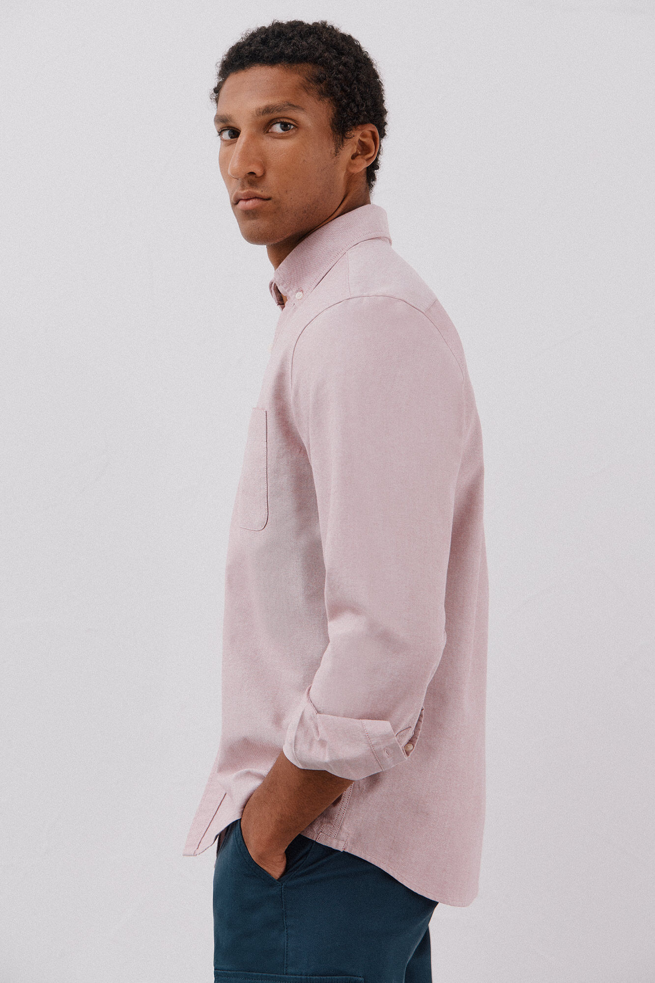 Cortefiel Plain oxford shirt