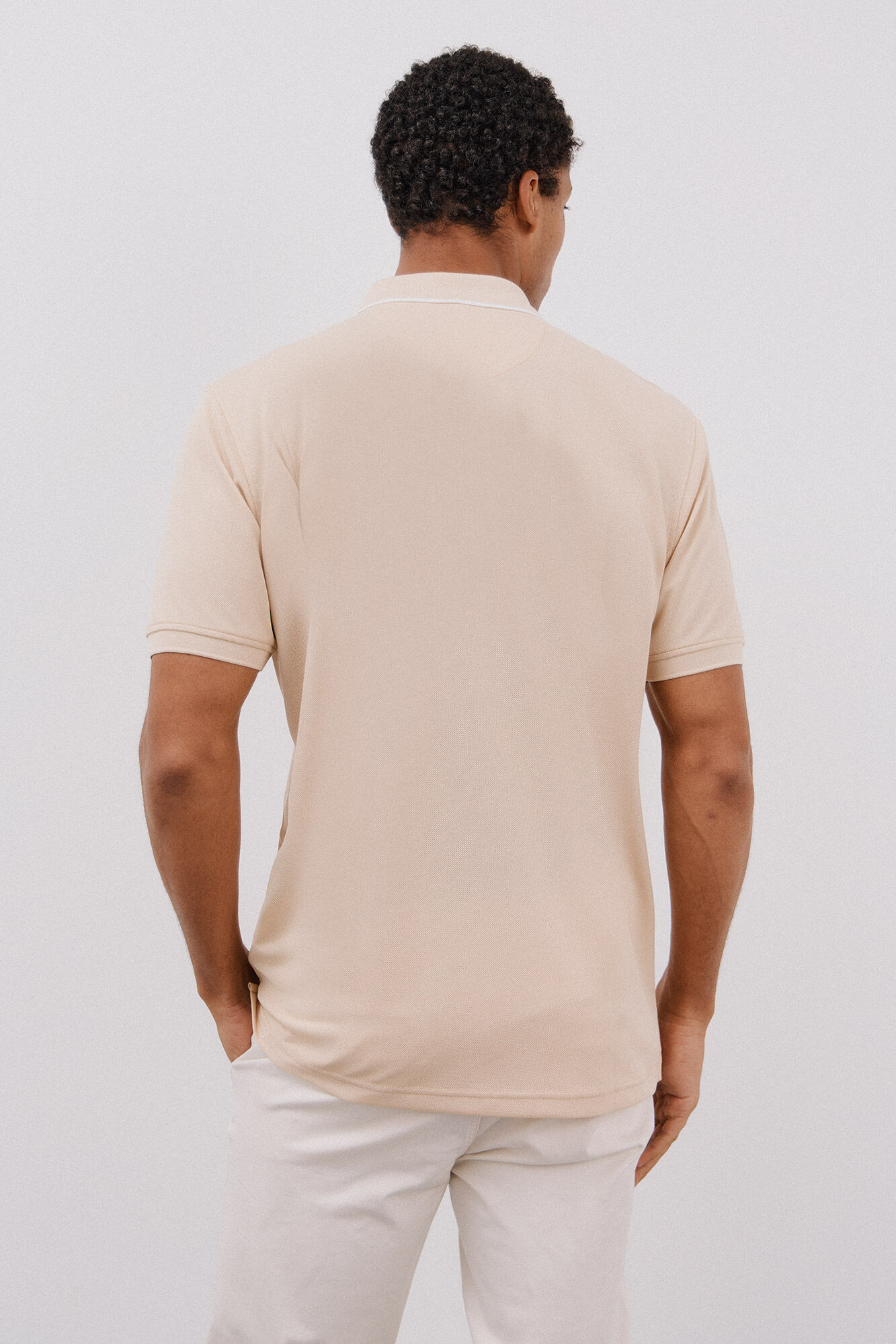 Cortefiel Coolmax&reg; polo  Beige