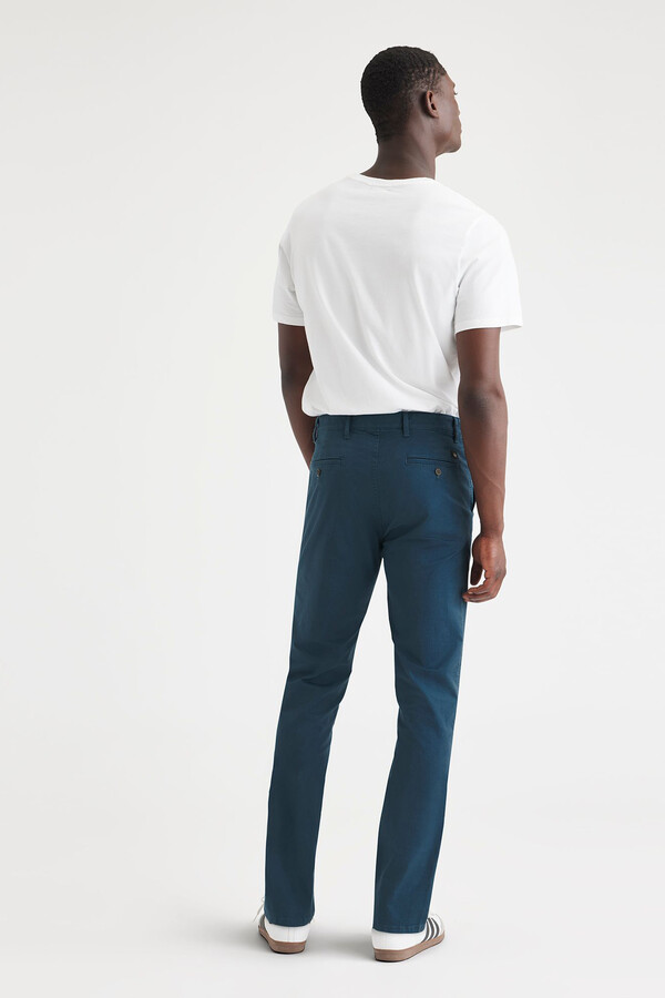 Cortefiel Pantalones chinos slim fit Original Azul intenso