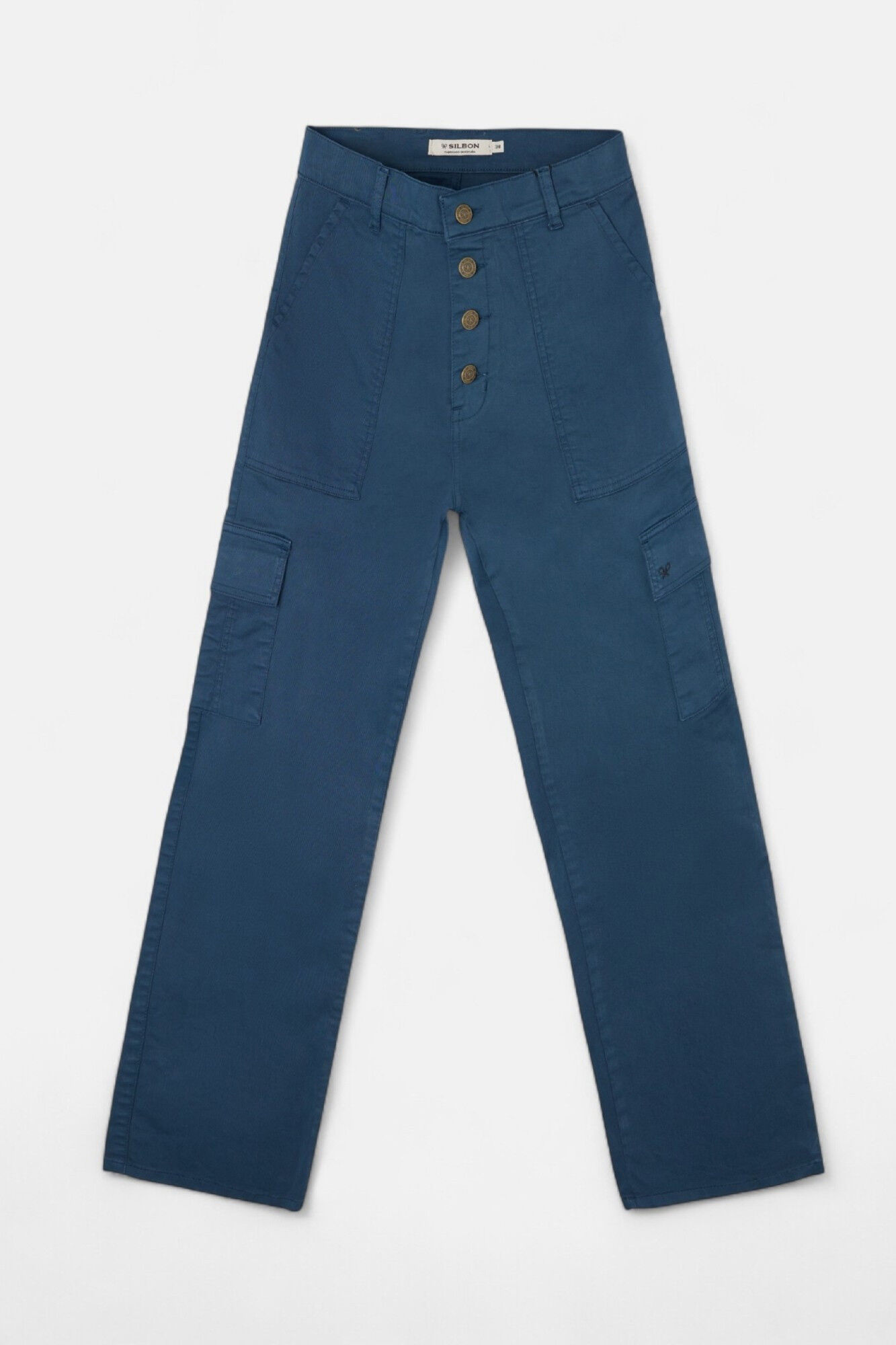 Silbon Cal&ccedil;a cargo Azul