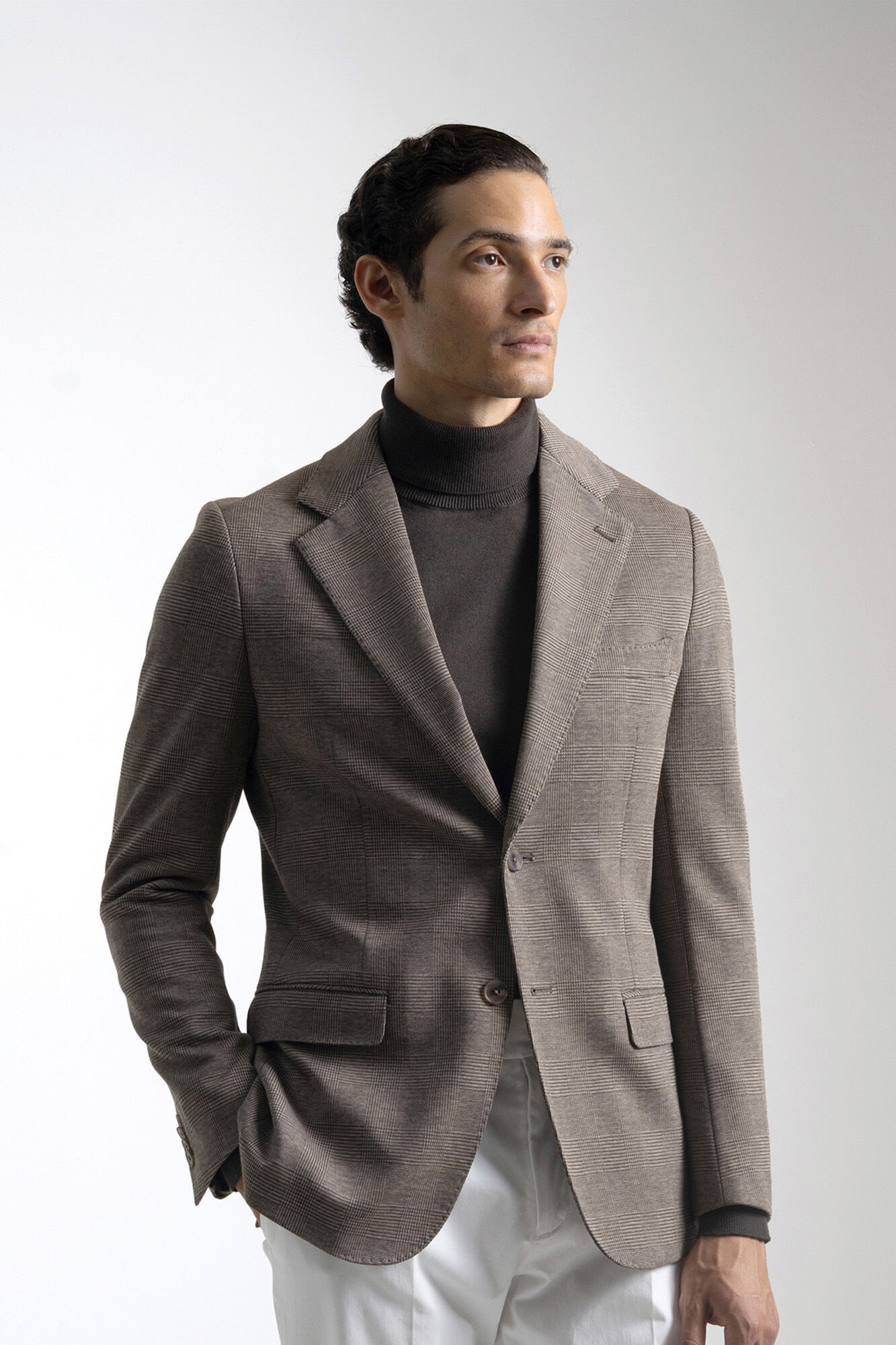 PuroEGO Blazer xadrez gal&ecirc;s slim fit