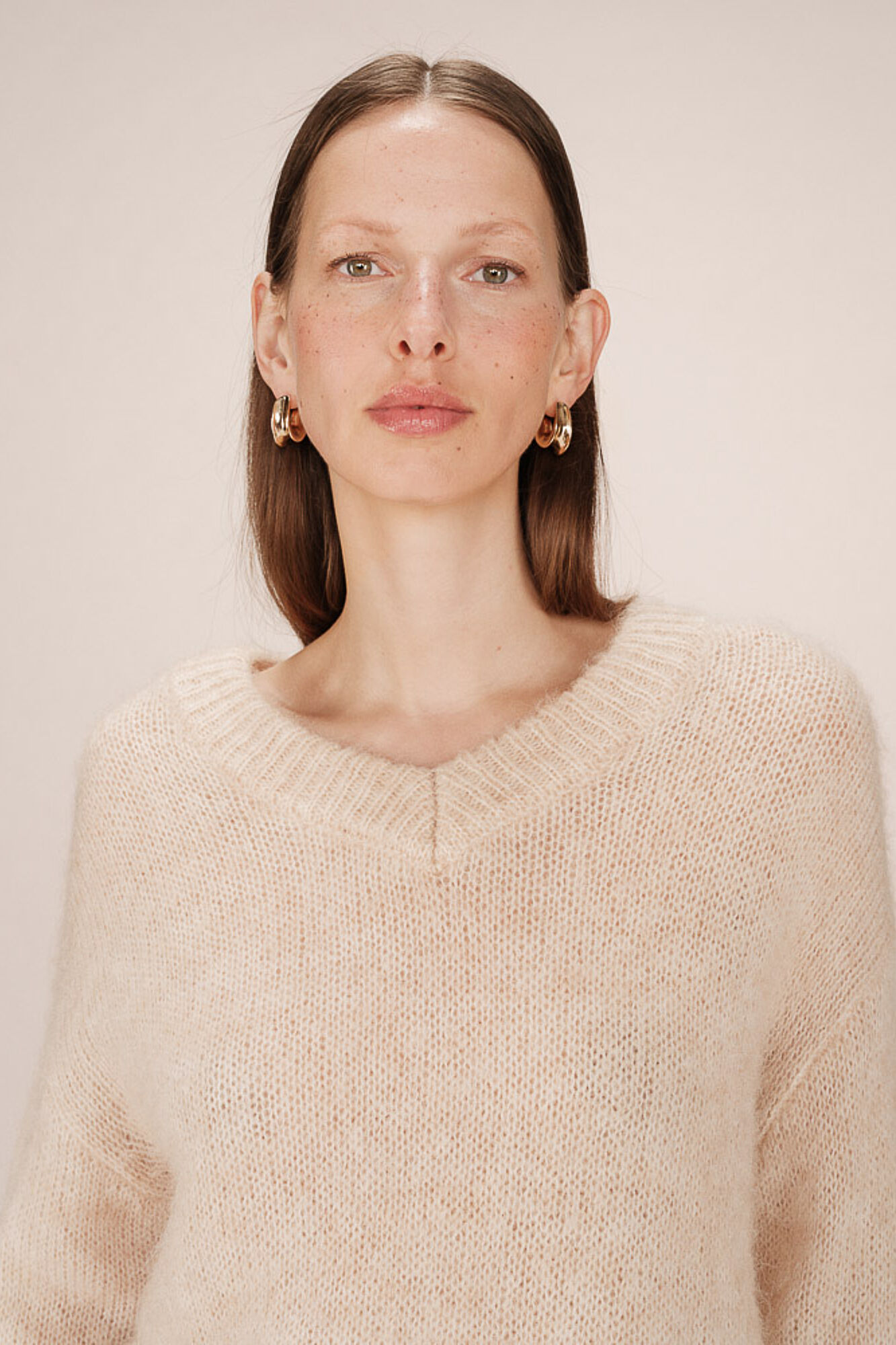 Grace & Mila Camisola b&aacute;sico com decote em V