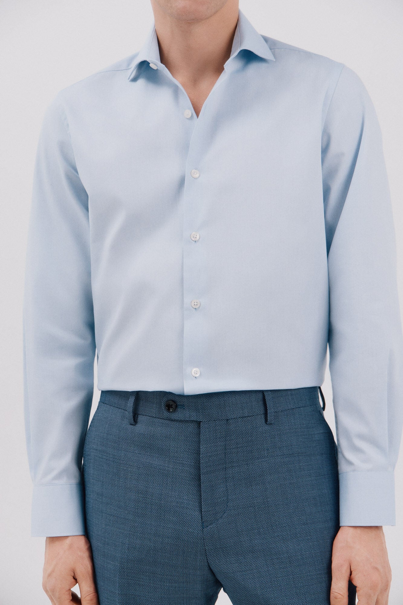 Cortefiel Plain easy-iron dress shirt