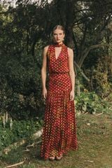 Cherubina Saia Bibiana Vermelho