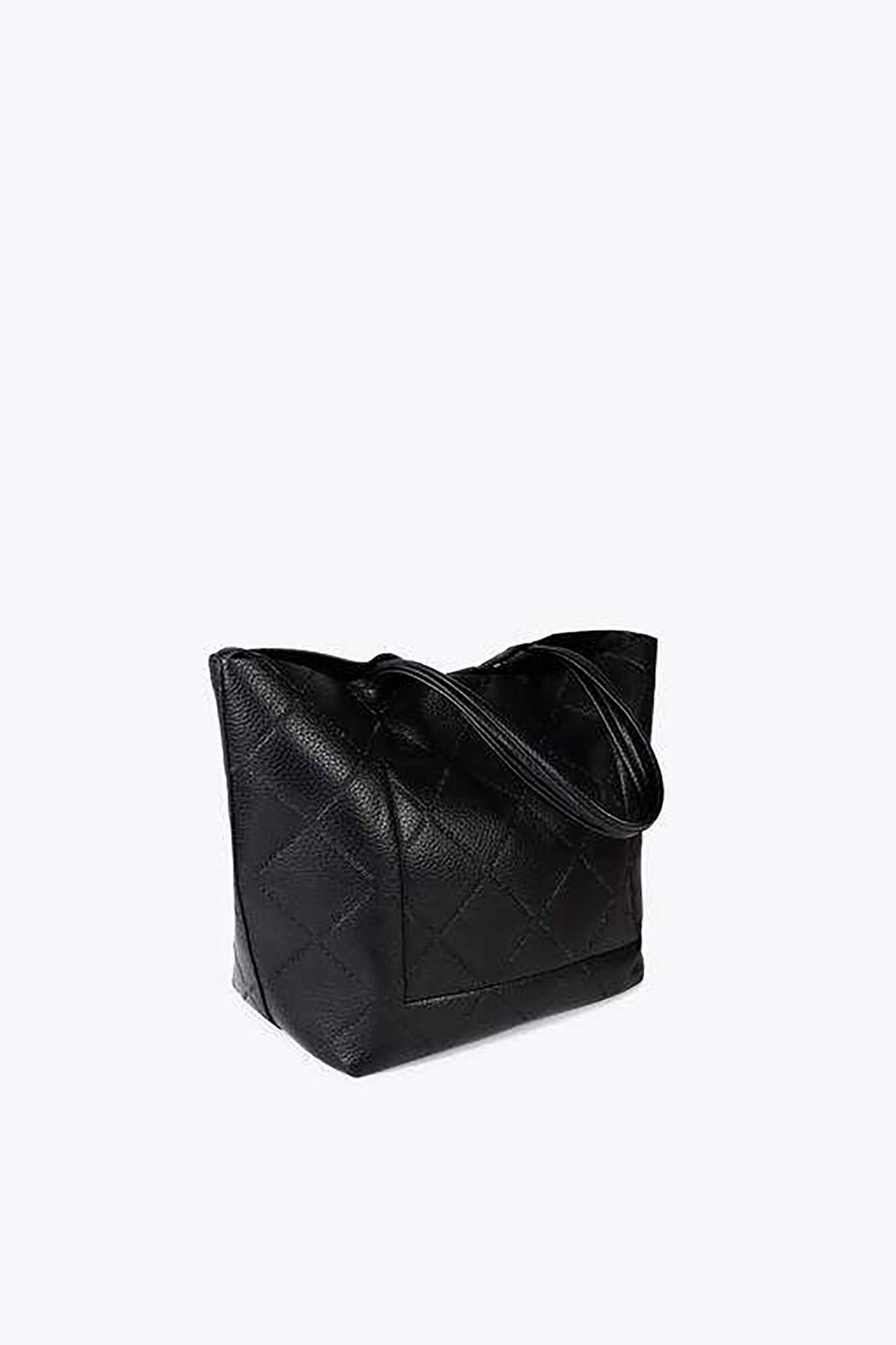 Lola Casademunt Shopper monograma Negro