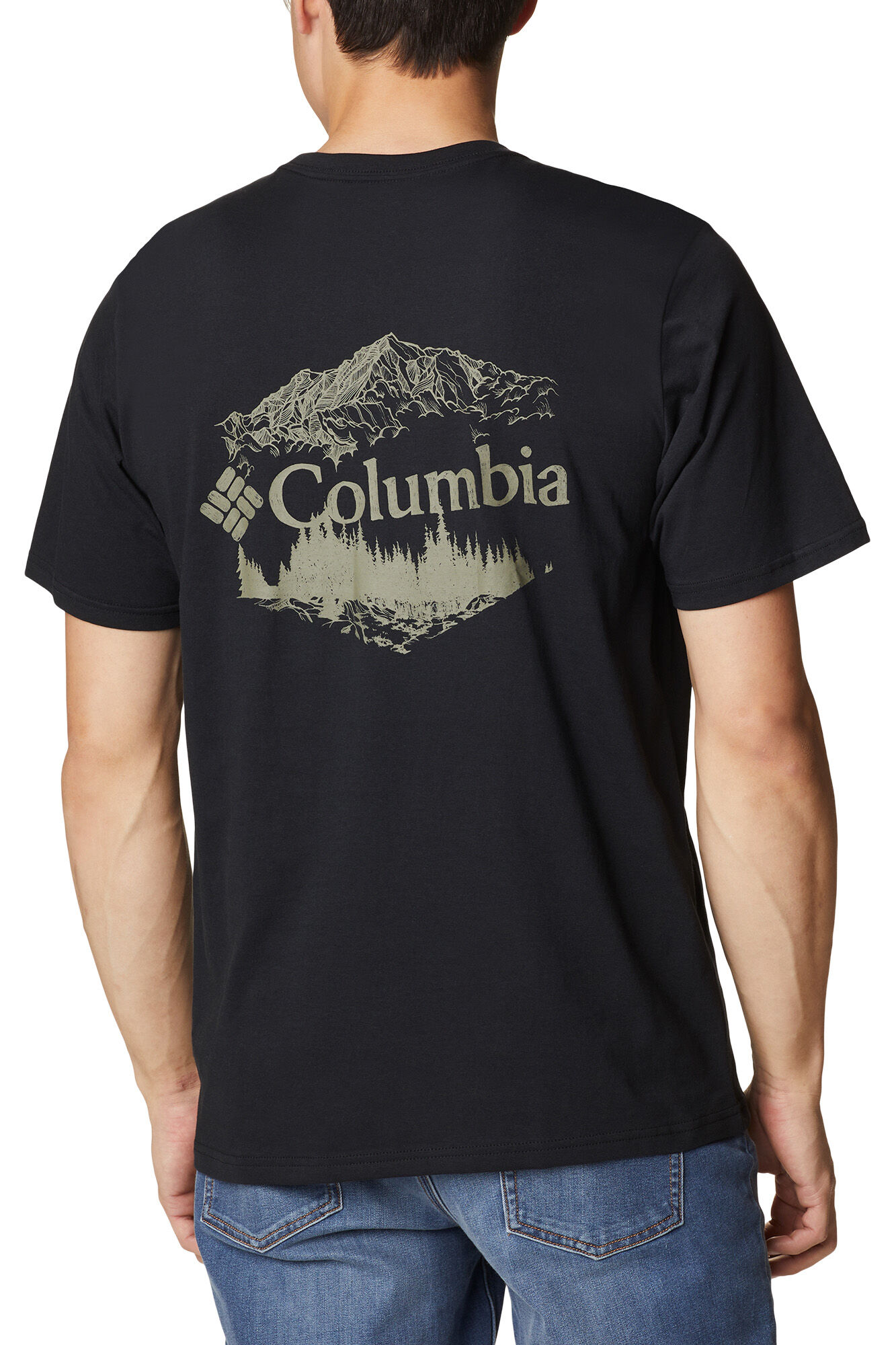 Camiseta Columbia Masculina - Estampa Rockaway River E Conforto Premium