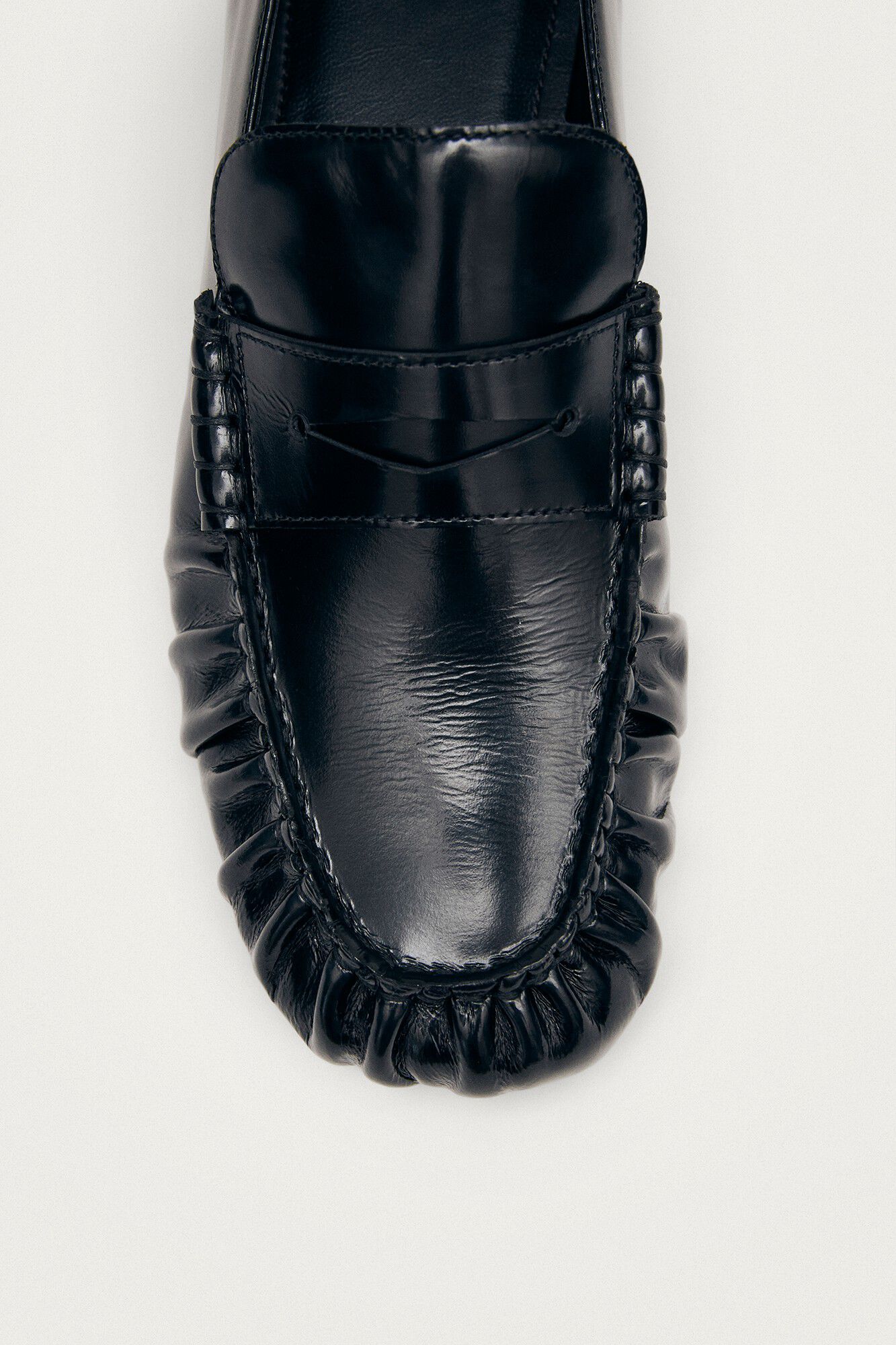 Alohas Mocassins em couro Aven Preto