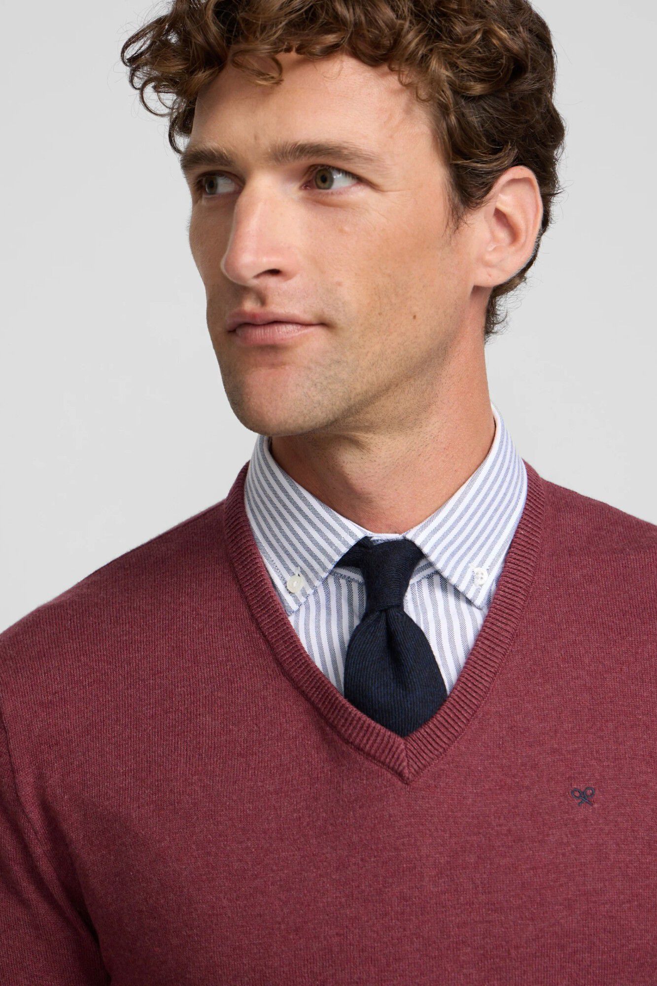 Silbon Camisola gola em bico