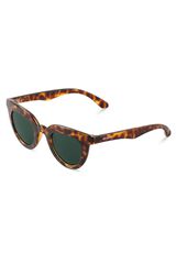 Mr. Boho &Oacute;culos de sol Cheetah tortoise - hayes - com lentes cl&aacute;ssicas Castanho