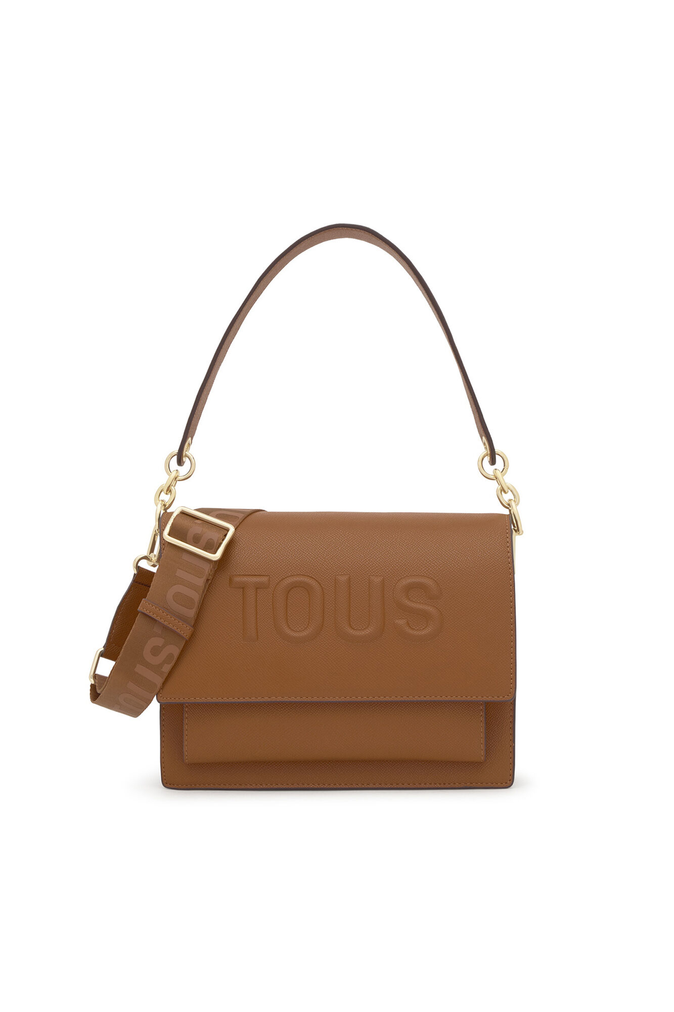 Tous TOUS Brenda Audree Medium Crossbody Bag Brown