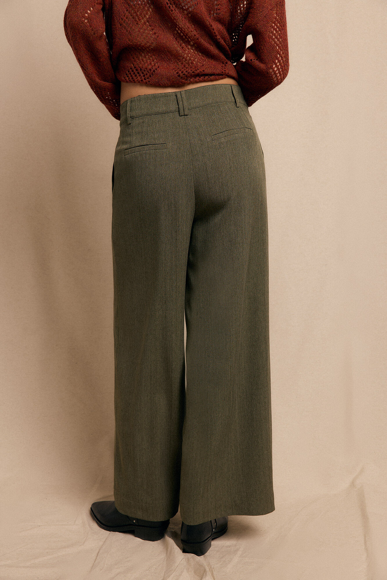 Slowlove Cal&ccedil;as plissadas rastejantes