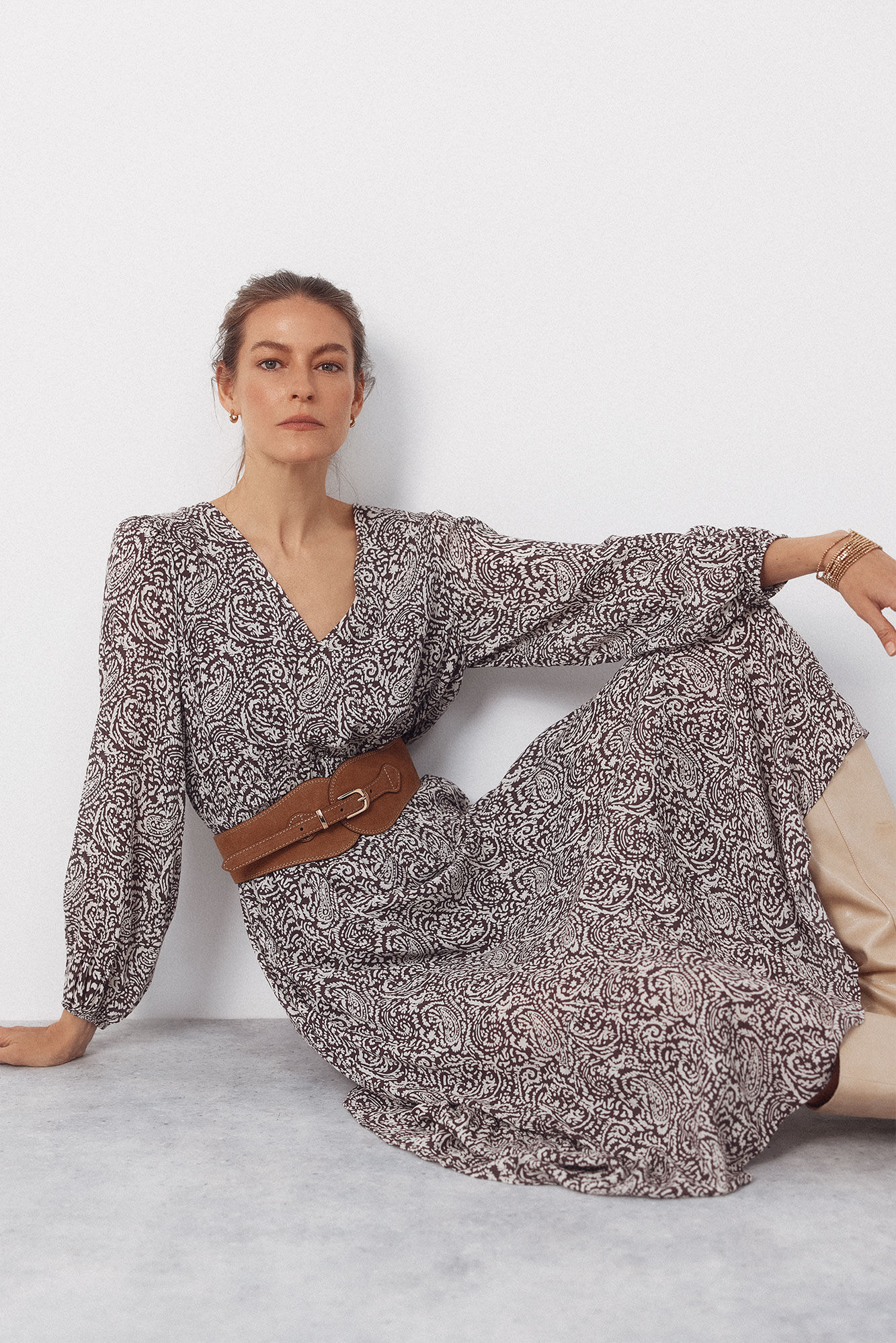 Cortefiel Printed dress