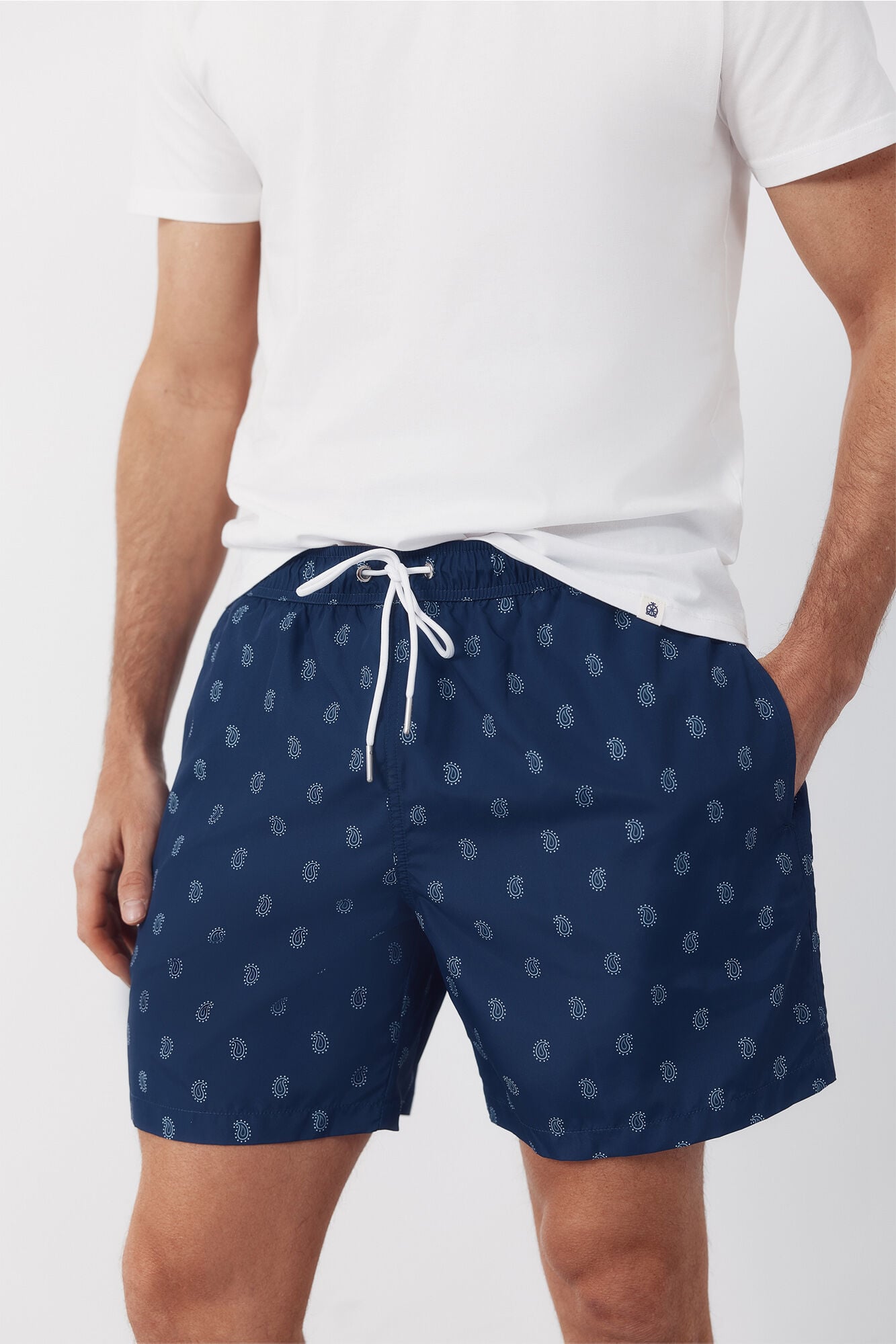 Cortefiel Paisley print swimwear